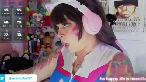 Lucycosplay777 online show from 06.10.26