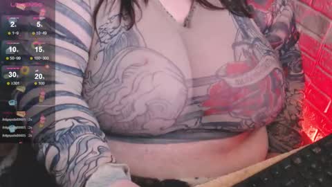 Snapshot of _ellybelly_ chatting on 12.16.25 LIsa online show from 12.16.25