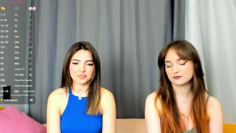 Snapshot of _teona_ann_for_you_ chatting on 01.05.25 Teona and Annred hair online show from 01.05.25