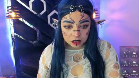 Snapshot of _vermell_ chatting on 10.17.25 Vermeil online show from 10.17.25