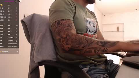 ig aaron hunter123 online show from 03.10.25