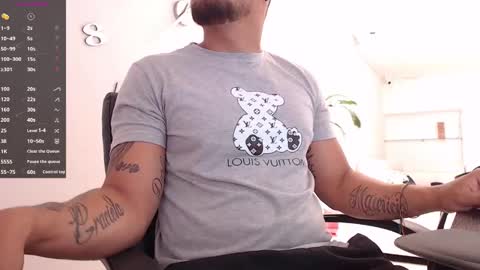 ig aaron hunter123 online show from 03.11.25