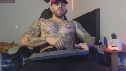 Snapshot of ades_lowe chatting on 02.14.26 Ades online show from 02.14.26