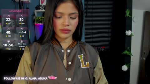 Snapshot of alaia_asuka chatting on 01.26.25 Alaia online show from 01.26.25