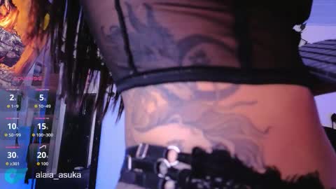Snapshot of alaia_asuka chatting on 03.09.26 Alaia online show from 03.09.26