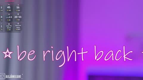 Snapshot of alejamillan1 chatting on 01.20.25   night GTM -5 online show from 01.20.25