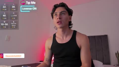 Snapshot of alexxander_hall chatting on 09.26.25 Alexxander Hall online show from 09.26.25