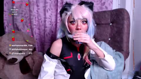 Snapshot of alicedang3r chatting on 02.19.25 Alice  online show from 02.19.25