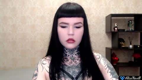 Snapshot of alicenevill chatting on 07.12.26 Alice online show from 07.12.26