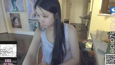 Alize Zaide online show from 12.17.24