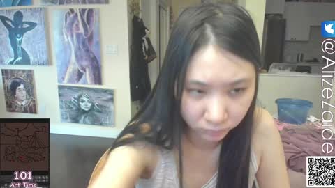 Alize Zaide online show from 12.20.24