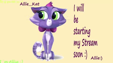 Snapshot of allie__kat chatting on 05.24.26 Allie online show from 05.24.26