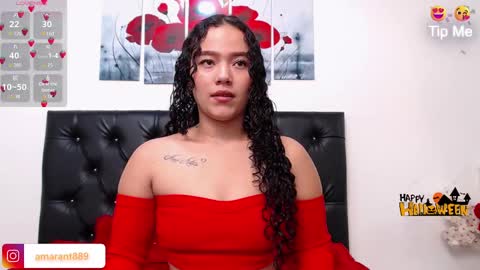 Amaranta online show from 10.27.25