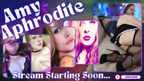  Amy Aphrodite  online show from 03.04.25