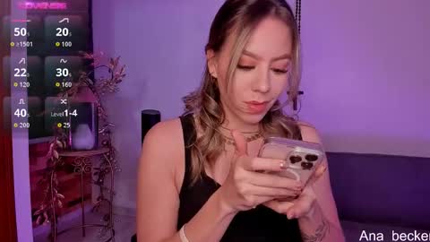 Snapshot of ana_becker1 chatting on 02.16.26 Ana online show from 02.16.26