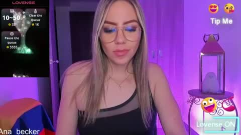 Snapshot of ana_becker1 chatting on 06.18.26 Ana online show from 06.18.26