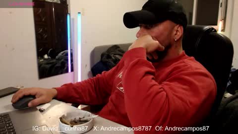 Snapshot of andrecampos87 chatting on 02.15.26 Instagram online show from 02.15.26