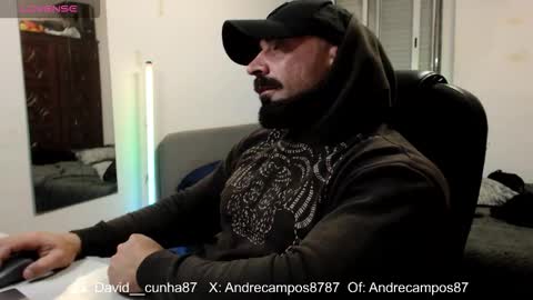 Snapshot of andrecampos87 chatting on 02.17.26 Instagram online show from 02.17.26