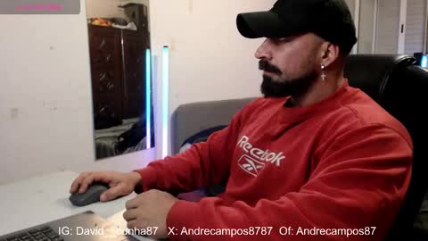 Snapshot of andrecampos87 chatting on 02.20.26 Instagram online show from 02.20.26