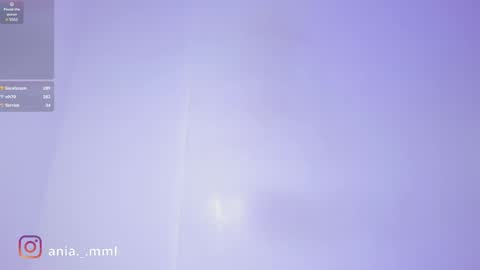 Snapshot of ania_mml chatting on 01.23.25 Ania online show from 01.23.25