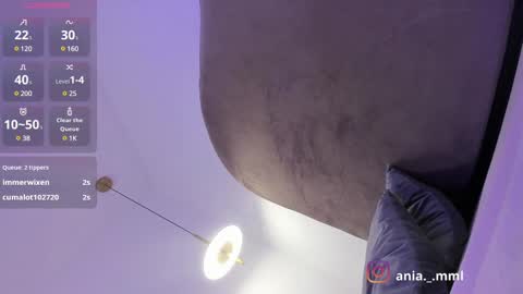 Snapshot of ania_mml chatting on 03.05.25 Ania online show from 03.05.25