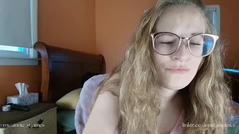 Snapshot of annie_stjames chatting on 12.17.24 Annie St. James online show from 12.17.24