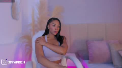 Snapshot of april_ebony18_ chatting on 03.30.26 April online show from 03.30.26