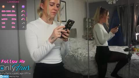 Snapshot of april_flix chatting on 10.23.25 April Flix online show from 10.23.25