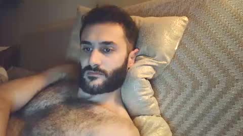 Snapshot of arabhairy90 chatting on 12.03.24 hairycub online show from 12.03.24