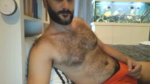 Snapshot of arabhairy90 chatting on 12.25.24 hairycub online show from 12.25.24