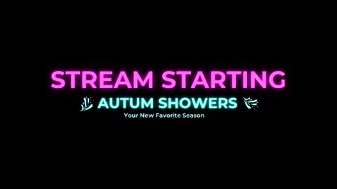 Autum Showers online show from 06.14.26