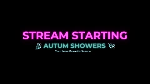 Autum Showers online show from 07.12.26