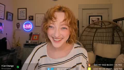 Beck the tongue online show from 02.20.26