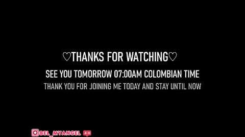 In instagran bel myangel online show from 01.31.26