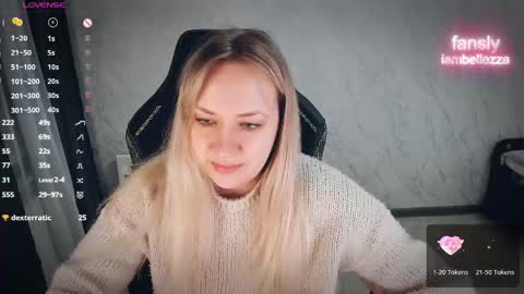 Snapshot of bellezza_ chatting on 04.22.26 Your Annabelle Wolf online show from 04.22.26