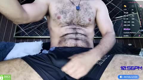 Snapshot of ben_blaze chatting on 03.14.26 BEN online show from 03.14.26