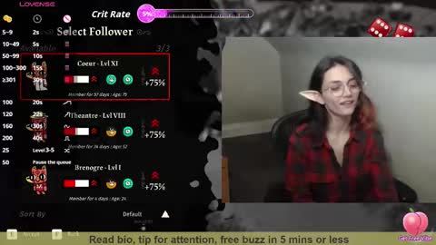 Bex Black online show from 02.06.26