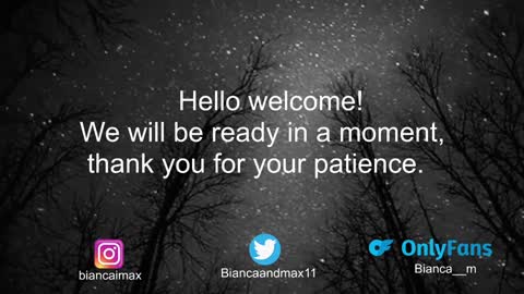 Snapshot of bianca_and_maxwell chatting on 01.14.25 bianca and maxwell online show from 01.14.25