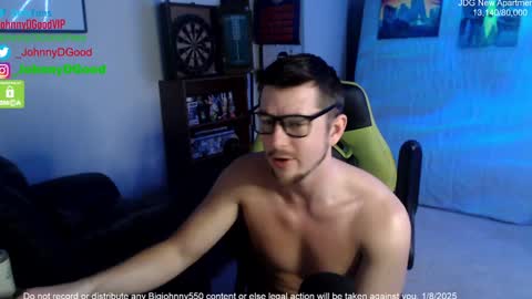 Snapshot of bigjohnny550 chatting on 01.09.25 Johnny D Good online show from 01.09.25