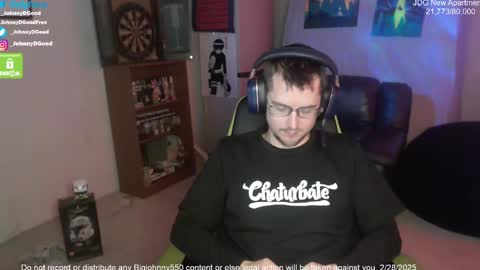 Snapshot of bigjohnny550 chatting on 02.28.25 Johnny D Good online show from 02.28.25