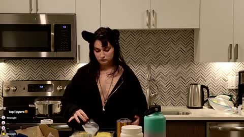 Snapshot of bimbokitten666 chatting on 12.31.24 Danny online show from 12.31.24