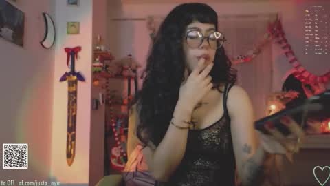   Im Nym  Justa nymph on twitter and IG online show from 12.05.25