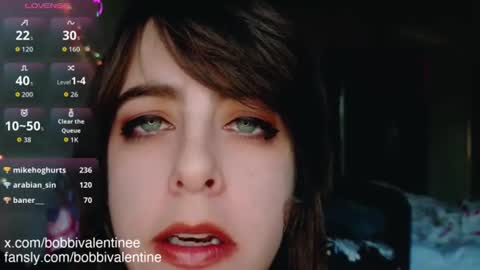 Bobbi Valentine online show from 12.02.25