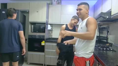 Snapshot of boysgang_sex chatting on 11.06.25 Angelo Mark Fernando Taylor online show from 11.06.25