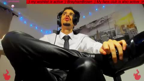 Snapshot of brayhambrown chatting on 09.30.25 brayhambrown online show from 09.30.25