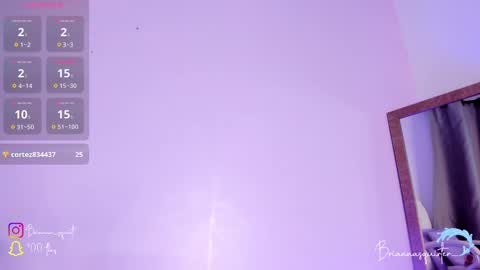 Snapshot of briannasquirter_ chatting on 02.26.25 Brianna  online show from 02.26.25