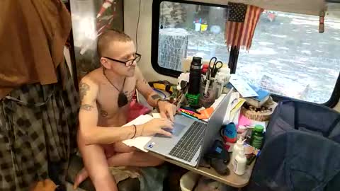 Snapshot of brushsquach chatting on 05.20.26 Steve... aka SkinnieDippin aka TimberTramp online show from 05.20.26