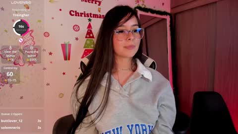 Snapshot of carolina_castro1 chatting on 01.01.25 Carolina3 online show from 01.01.25