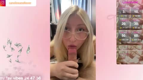 Caroline and Lover online show from 11.11.25