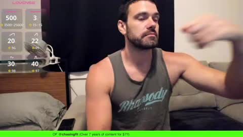 Snapshot of chasemason20 chatting on 07.24.26 Onlyfans chasingfit Instagram the arguer Twitter chasingfitOF online show from 07.24.26